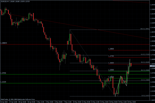 EURUSD 21.05.10 - H4
